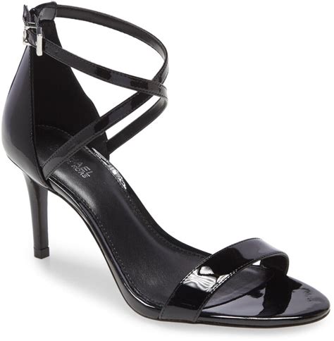 ava strappy sandal michael michael kors|Ava Patent Leather Sandal .